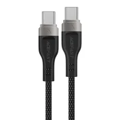Polnilni in podatkovni 60W USB-C v USB-C kabel Acefast C11-03 - 3A - 1.2m - black