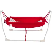 Aberto Design Viseca ležaljka za bebe Marmaris, Crvena