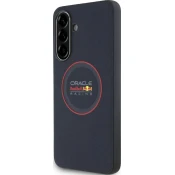 Red Bull PU usnjen rdeč obroč zadnji pokrov za Samsung Galaxy A36 Navy