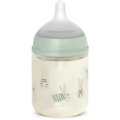 Suavinex Wonderland SX Pro Physiological Anti-Colic Glass steklenička za dojenčke +0 SF Green Bunny 120 ml
