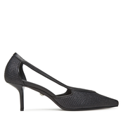 Čevlji z visoko peto Max Mara Strawpump 2514521312600 Črna