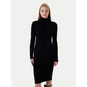 ONLY Pletena obleka Nellie 15363533 Črna Regular Fit