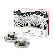 Illy Art Collection 2024 GENESI skodelice za espresso s krožniki 2 x 60 ml