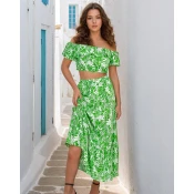 Resti Patterned womens set