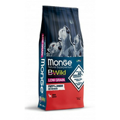 Monge BWild hrana za pse Low free Puppy - jelen 12kg