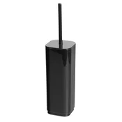 SEVENTY Ščetka za stranišče, črna - Črna - 90x387x90 mm - Gedy - SEVENTY - 24 - Plastika - Ščetka za stranišče - Kvadratni - 90 - 387 - 90 - 14