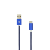 SBOX KABEL USB Muški - TYPE-C Muški 1.5 m Plavi, (08-usb-typec-15bl)