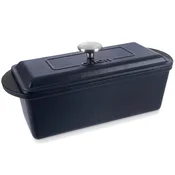 Excellent Houseware Litoželezni pekač za kruh s pokrovom, 35 cm, prostornina 3 l