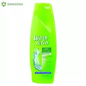 SAMPON WASH&GO ANTI-DANDRUFF 400ML(6) NELT