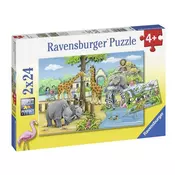 Ravensburger puzzle (slagalice)- Dobrodosli u ZOO RA07806