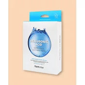 Farmstay Hyaluronic Acid Super Aqua Soothing Mask - 25 ml * 10 kos