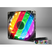 InterTech Fan L-12025 Aura 120mm LED RGB ( 5077 )