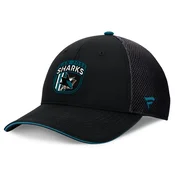 Kapa s ščitnikom Fanatics Authentic Pro Draft Structured Trucker San Jose Sharks