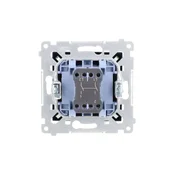 Dvopolno stikalo Simon 54 (modul) 16AX 250V vijačni priključki mat črna DW2A.01/49