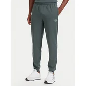 EA7 Emporio Armani Spodnji del trenirke 8NPP66 PJVRZ U8085 Siva Regular Fit