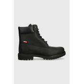 Kožne cizme Timberland 6in Premium Boot za muškarce, boja: crna, TB0A5V4W0011