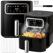 RTO OR1292 Friteza na Vruči Zrak 5,5 L – 1500 W, 8 Avtomatskih Programov