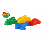 Teddies Formice za lutke iz peska 4 kosi plastičnih vozil v mreži 12m+