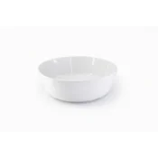 DUKA Bela porcelanasta skleda 17 cm Elegantna za pomivalni stroj Nord