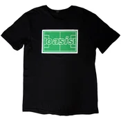 Oasis Maine Road Football Pitch (Back Print) Black M Majica