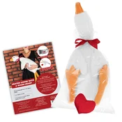 Grelna gos s toplim srcem XL - Froster - Baby shower - Božič - Krst