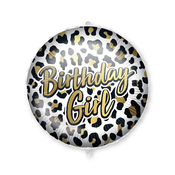 Procos Folijski balon - Birthday Girl 46 cm