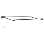 Vidaxl Električni zložljivi okvir tende Antracit 3,5 x 2 m Aluminij