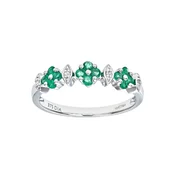 DIAMANT LETERNEL Prstan Eternity zlata