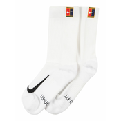 Carape za tenis Nike Multiplier Crew 2PR Cushion - white/white