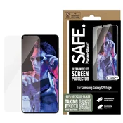 Kaljeno steklo UWF z aplikatorjem za Samsung Galaxy S25 Edge, Prozorna, SAFE by PanzerGlass