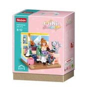 Konstruktor Sluban Girls Dream - Mini Handcraft, soba za aktivnosti, 216 dijelova