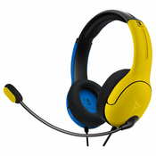 PDP Slušalice LVL40 Chat Stereo Headset za NINTENDO SWITCH žuto plava boja
