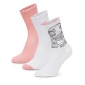 Nogavice ROXY AS_ROXY_05W_SS25 (3-PACK) Bela