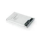Gembird ohišje 6cm USB 3.0 transparentno EE2-U3S9-6