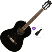Fender CN-60S Nylon WN Basic SET 4/4 Black Klasicna gitara