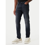 HUGO Jeans hlače 50555175 Mornarsko modra Extra Slim Fit