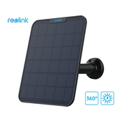 Reolink Solarpanel 2 Schwarz Für akkubetriebene Reolink Überwachungskameras