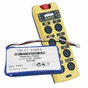 TELIT POWER Baterija li-po za autech AIR8 kran kontroler, 3.7 V, 1000 mAh, Plava