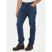 Wrangler Jeans hlače Greensboro 112371010 Modra Straight Fit
