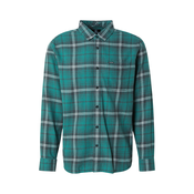 Volcom Košulja CADEN PLAID  tamo siva / smaragdno zelena / prljavo bijela