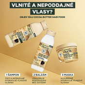 GARNIER Fructis Hair Food Cocoa Butter Šampon 350ml