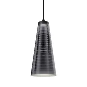 Artemide Look at Me viseča svetilka, 1-svetlobna O 21 cm - Dnevna soba/jedilnica - Dizajn - črna prozorna - Plastika