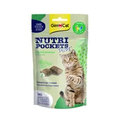GIMCAT Nutri Pockets priboljški s hrošči in mačjo meto, 60g