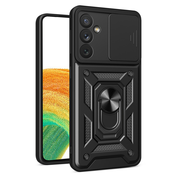 Robusten ovitek Tech-Protect Camshield Pro za Samsung Galaxy A34 5G - črn