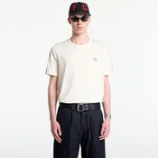 Majice Fred Perry Contrast Tape Ringer T-Shirt Ecru M