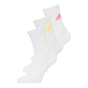 Carape za tenis Adidas Cushioned Crew Socks 3P - white/lucid pink/white/spark