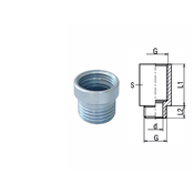Vodovodni produžetak 3/8x10 mm, O20x21 mm