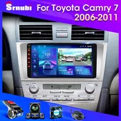 Android 11 Car Radio Multimedia Video Player for Toyota Camry 7 XV 40 50 2006-2011 Navigation Head Unit Carplay Stereo Speakers
