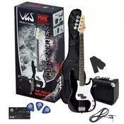 Kitarski set: električna bas kitara VGS RCB-100 GEWApure