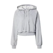 ADIDAS ORIGINALS Jopa na zadrgo pegasto siva